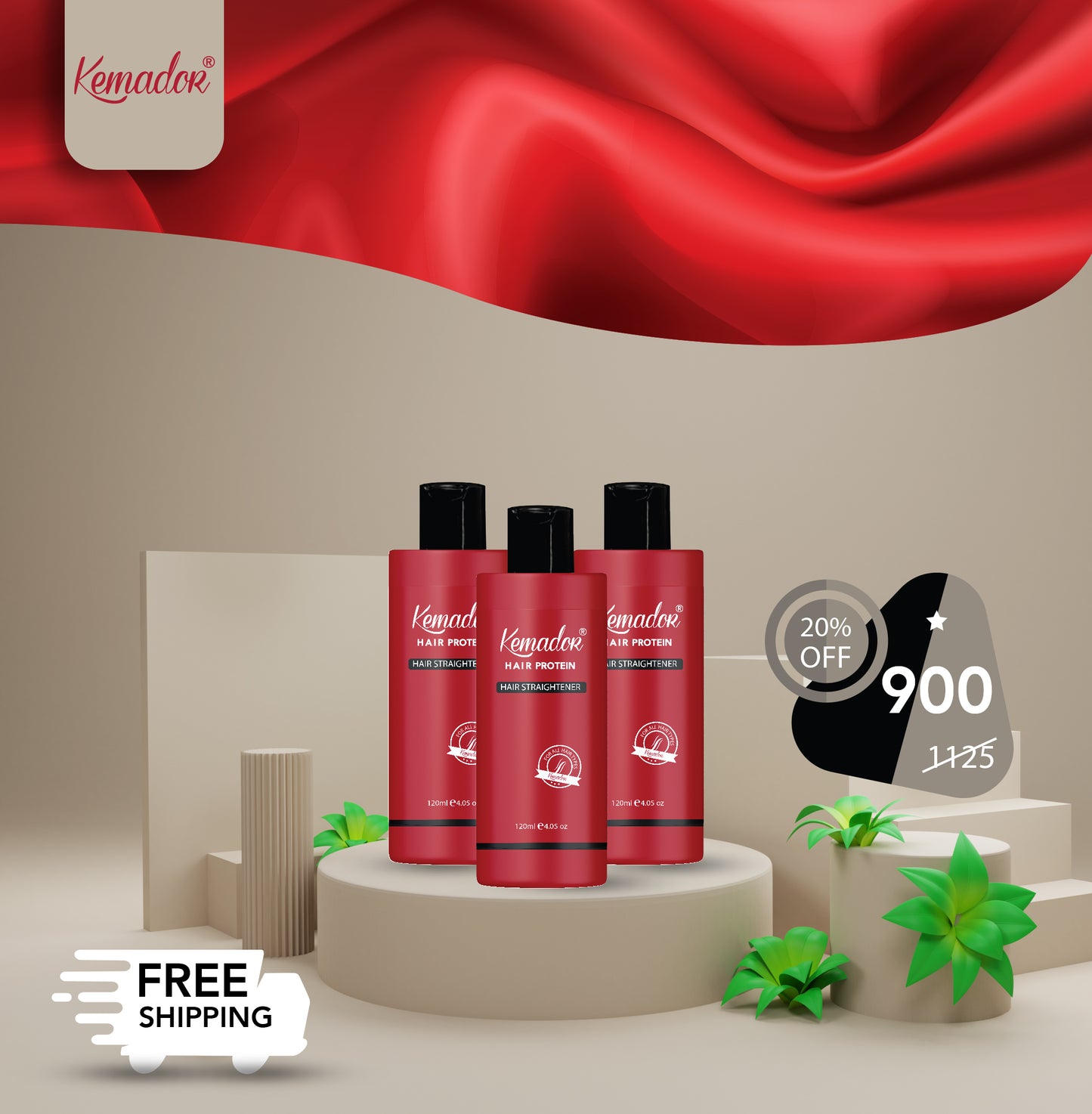 Kemador® Hair Protein - 125ML OFFER