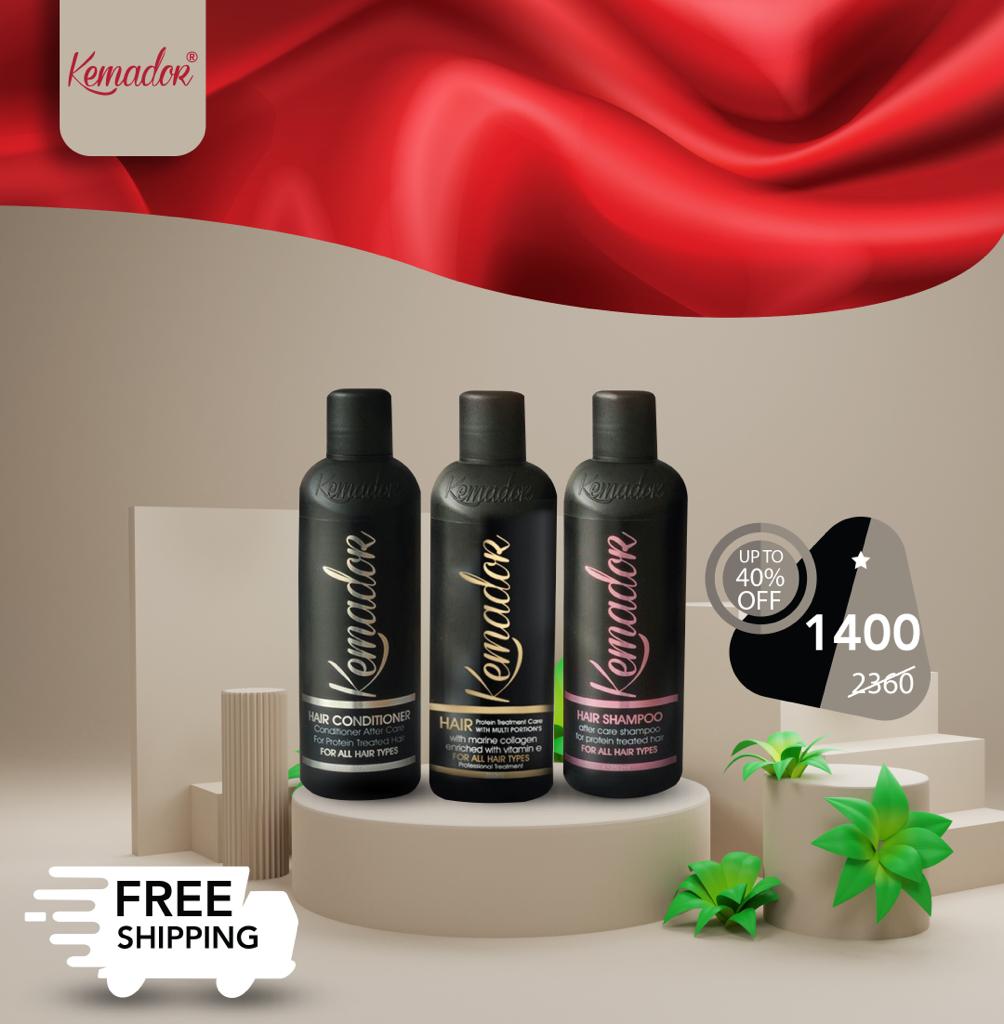 Kemador® Protein & Shampoo & Conditioner OFFER